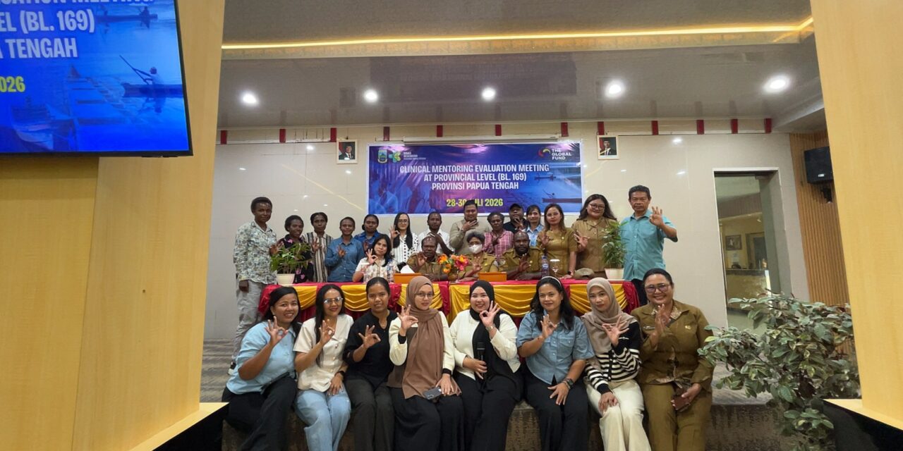 Target Eliminasi AIDS 2030, Dinkes Papua Tengah Gelar Pelatihan Mentoring Klinis HIV Bagi Nakes