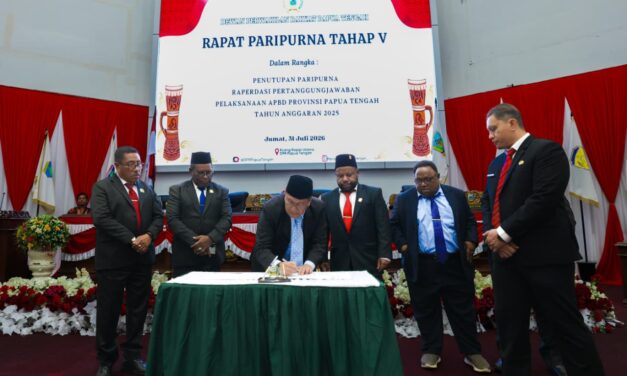 Pemprov dan DPRPT Sepakati Pertanggungjawaban APBD 2025: Momentum Perbaiki Kinerja!