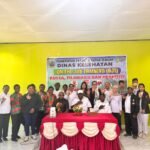 Dinkes Papua Tengah Gelar OJT Program Kusta, Filariasis, Hepatitis, dan ISPA/Pneumonia di Deiyai
