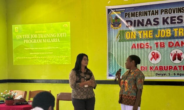 Prioritas Deiyai Eliminasi Malaria, Dinkes Papua Tengah Perkuat Kapasitas Nakes