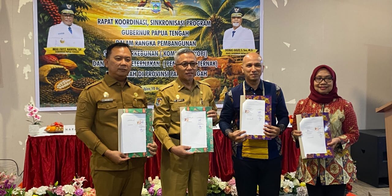Pemprov Papua Tengah dan SCOPI Perkuat Komitmen Pemberdayaan Petani Kopi Melalui Budidaya Berkelanjutan