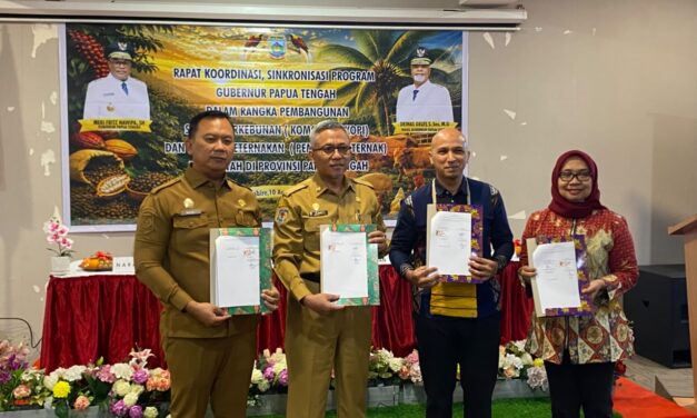 Pemprov Papua Tengah dan SCOPI Perkuat Komitmen Pemberdayaan Petani Kopi Melalui Budidaya Berkelanjutan