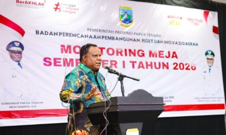 Bapperida Papua Tengah Minta OPD Percepat Penyerapan Anggaran dan Selesaikan Fisik Kegiatan