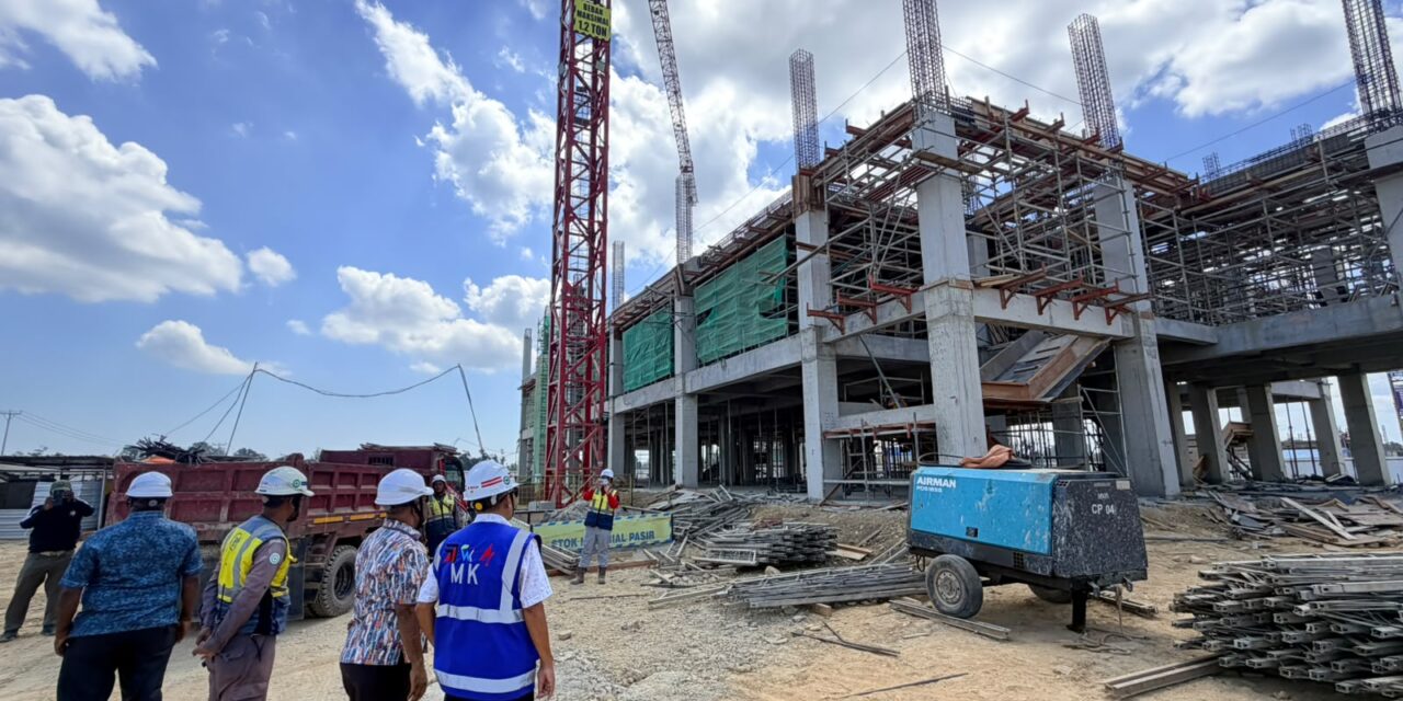 Wagub Deinas Sidak Pembangunan Puspem Provinsi Papua Tengah, Target Selesai Akhir 2026