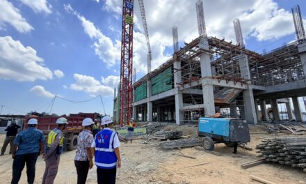 Wagub Deinas Sidak Pembangunan Puspem Provinsi Papua Tengah, Target Selesai Akhir 2026