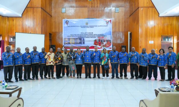 Pemprov Papua Tengah Perkuat Kapasitas Kelembagaan Koperasi dengan Pelatihan Fasilitasi Izin Usaha