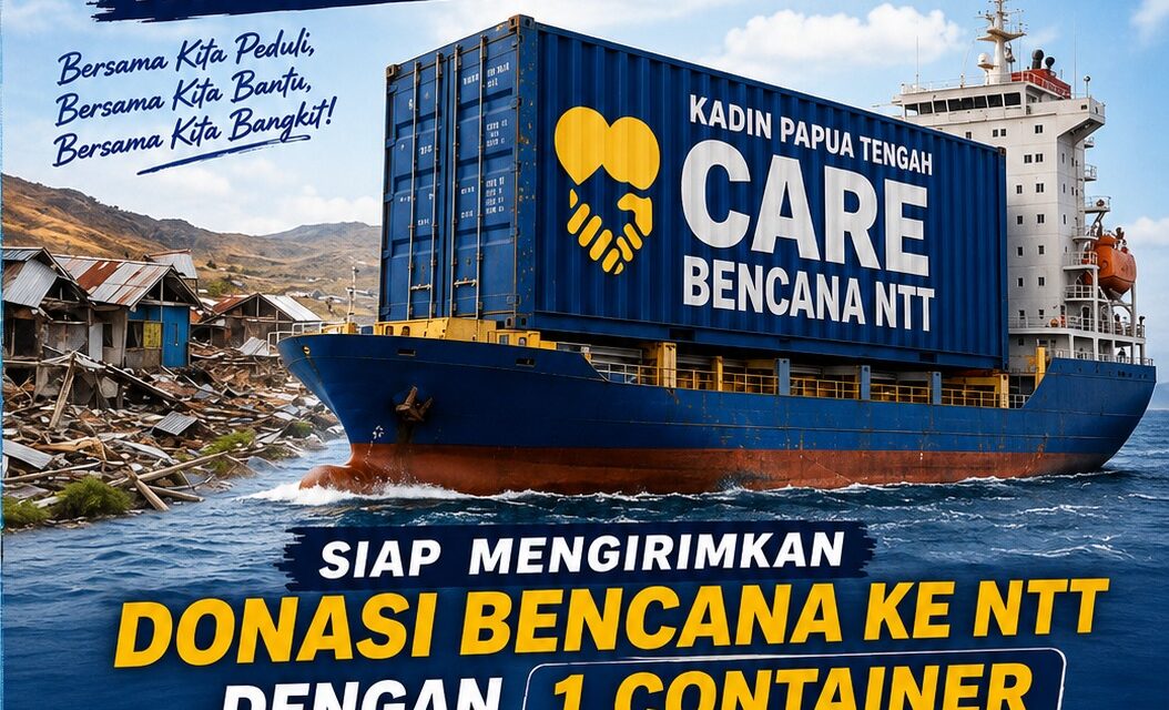 KADIN Papua Tengah Ajak Solidaritas Tanpa Batas Untuk Korban Bencana NTT 2026