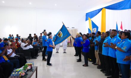 DPD I KNPI Papua Tengah Dilantik di Paniai, Pertegas Gerakan Pemuda Tidak Hanya Terpusat di Provinsi