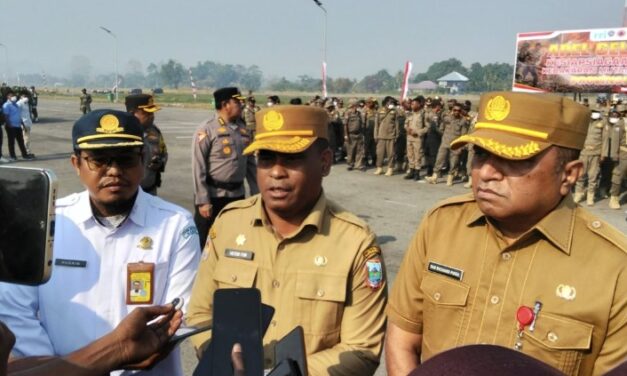 Pemprov Papua Tengah dan TNI-Polri Gelar Pasukan Kesiapsiagaan Penanggulangan Karhutla Tahun 2026
