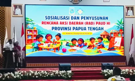 Gubernur Papua Tengah Minta Pemda 8 Kabupaten Prioritaskan RAD PAUD HI Masuk APBD