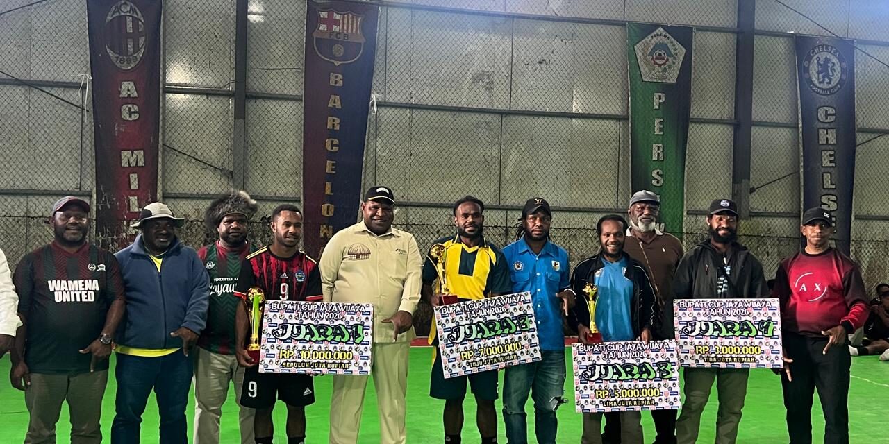 Sukseskan Futsal Bupati Cup Bersama KNPI, Ketua PSSI Jayawijaya: “Kami Siap Kolaborasi Gelar Turnamen Yang Lebih Besar ke Depan”