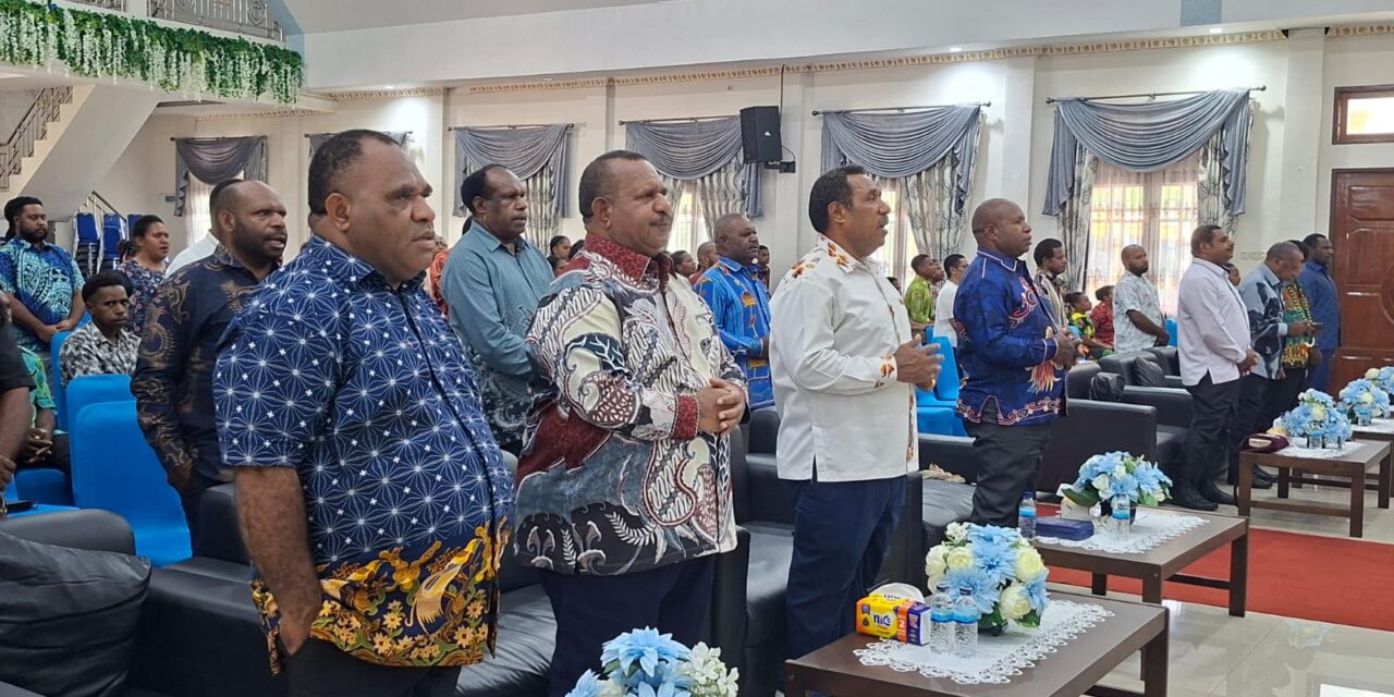 Presiden GIDI Minta Jemaat Eden Mengucap Syukur Dalam Segala Situasi Sebagai Gaya Hidup