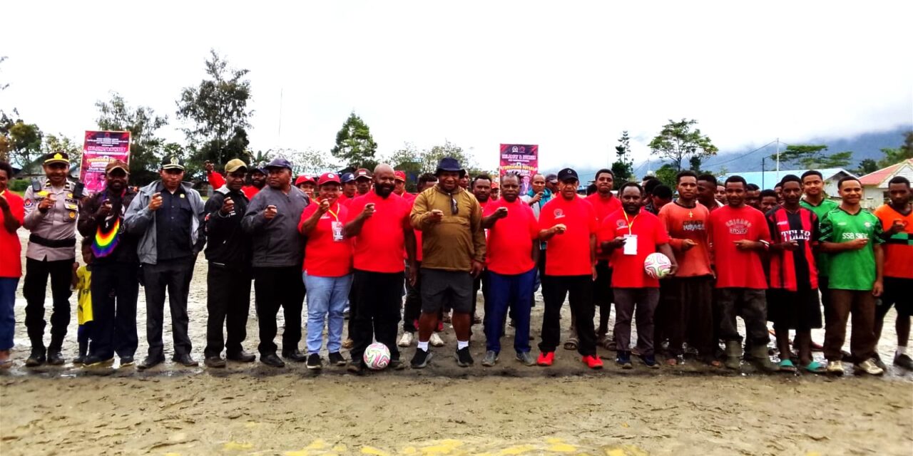 Buka Turnamen Futsal Banteng Cup I, Spei Bidana Harapkan Bisa Jadi Wadah Mencari Bibit Atlet