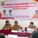 Dukung Kerja Berbasis Komputer, BKPSDM Gelar Bimtek Microsoft Office Bagi ASN di Papua Tengah